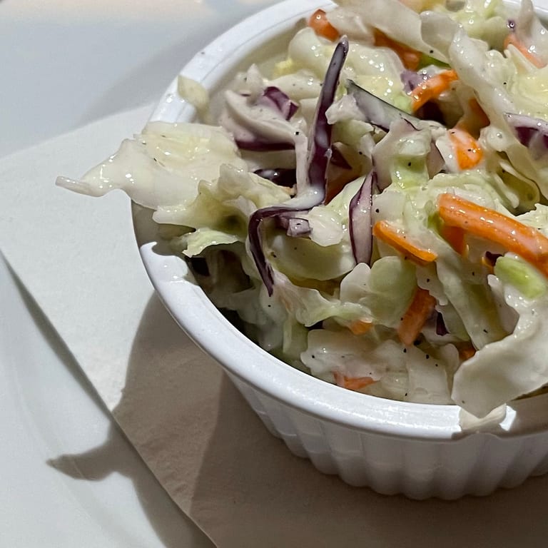 Savor Our Fresh Coleslaw